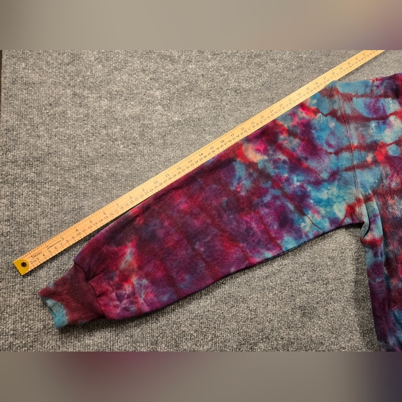 Vintage 1990's CHAMPION Crewneck Tie-Dye Men's Sweatshirt Size L - Picture 8 of 10